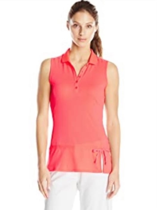 Adidas Women’s Coral Peplum Tank Top XL NWOT