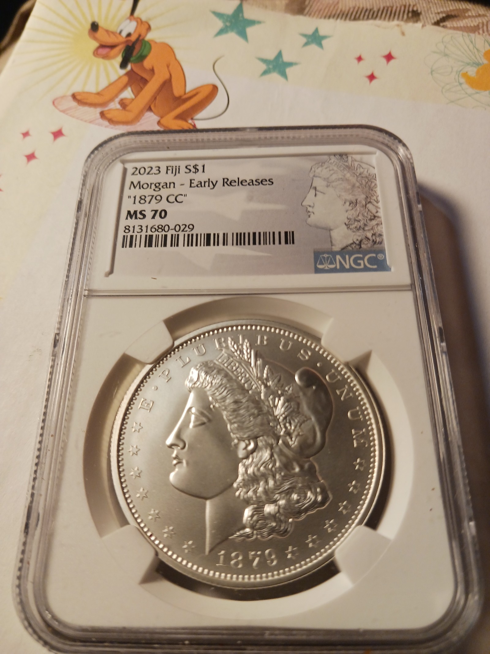2023 Fiji mint 1879 cc morgan dollar...EE18