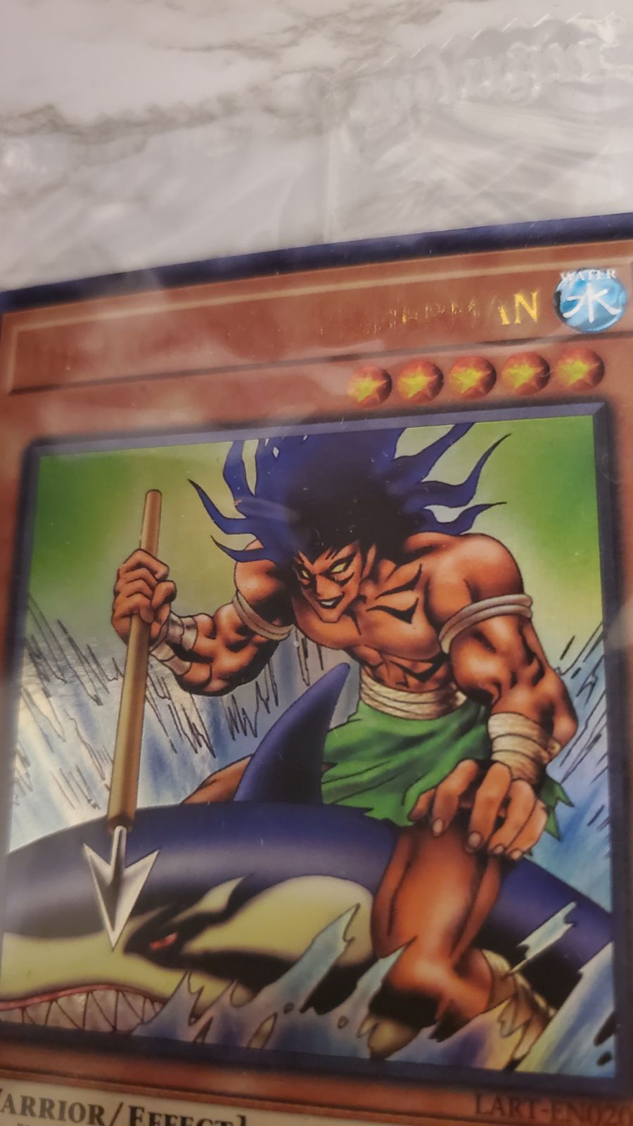 Legendary fisherman yugioh misprint