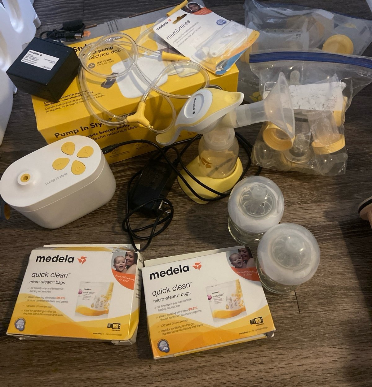Medela pump in style