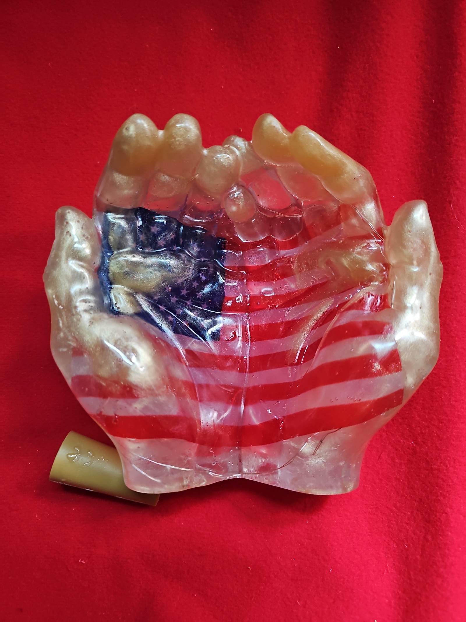 Resin hands
