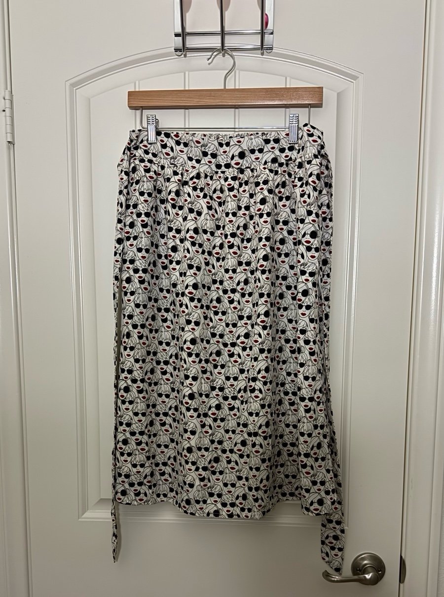 Anthropologie Getaway Printed Skirt