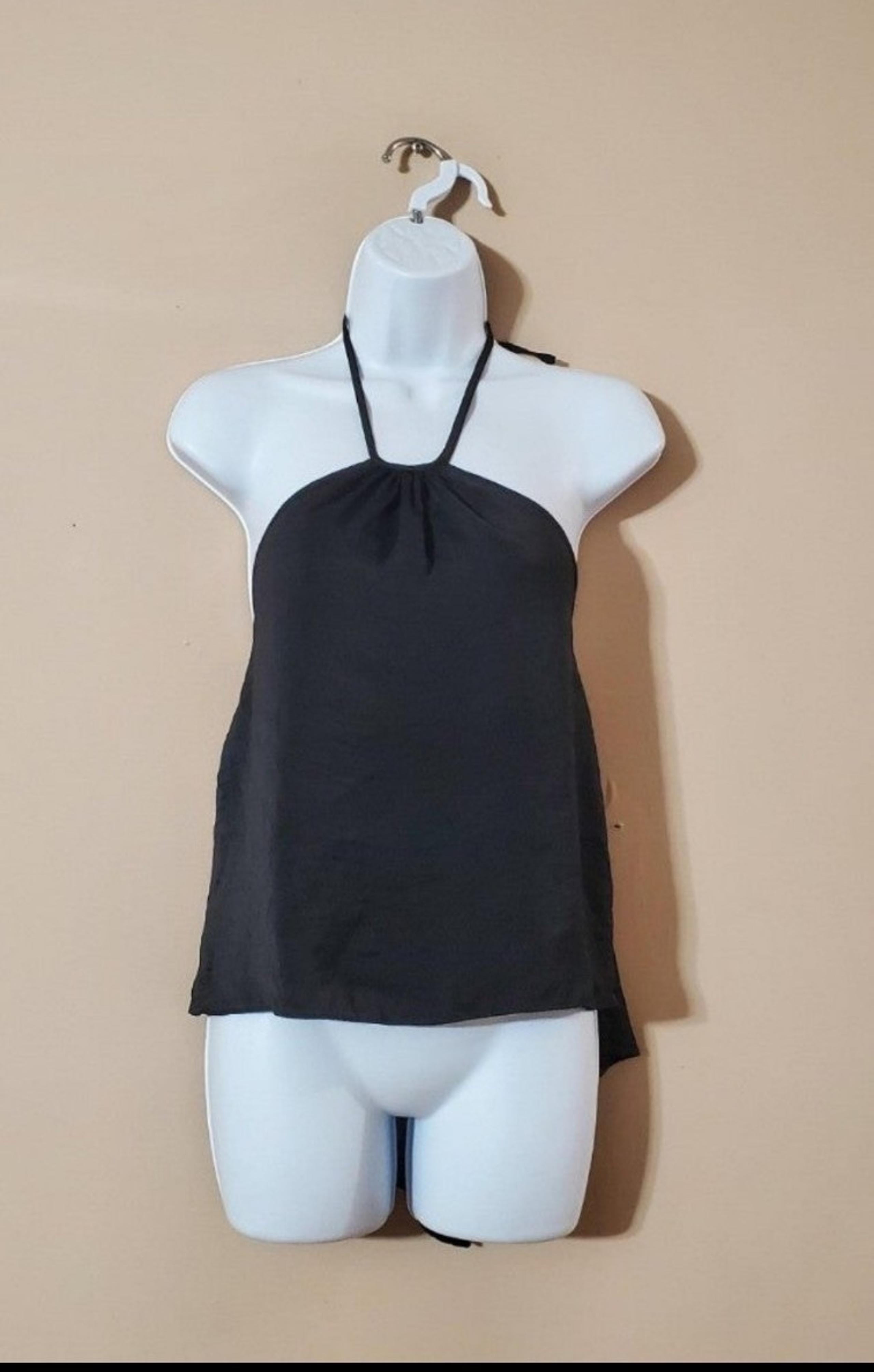 Favlux Fashion Tie Scarf Halter Top Size Medium