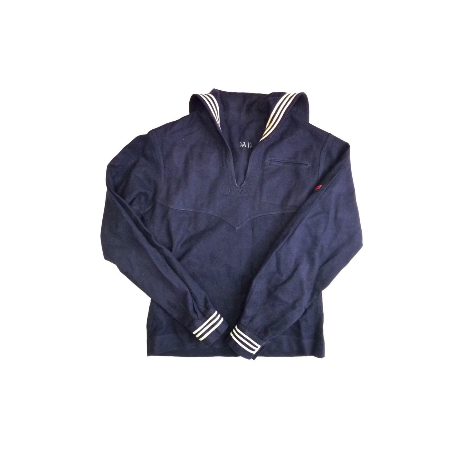 Vintage WWII Navy Cracker Jack Petty 3rd Officer Electronics Technician Jumper