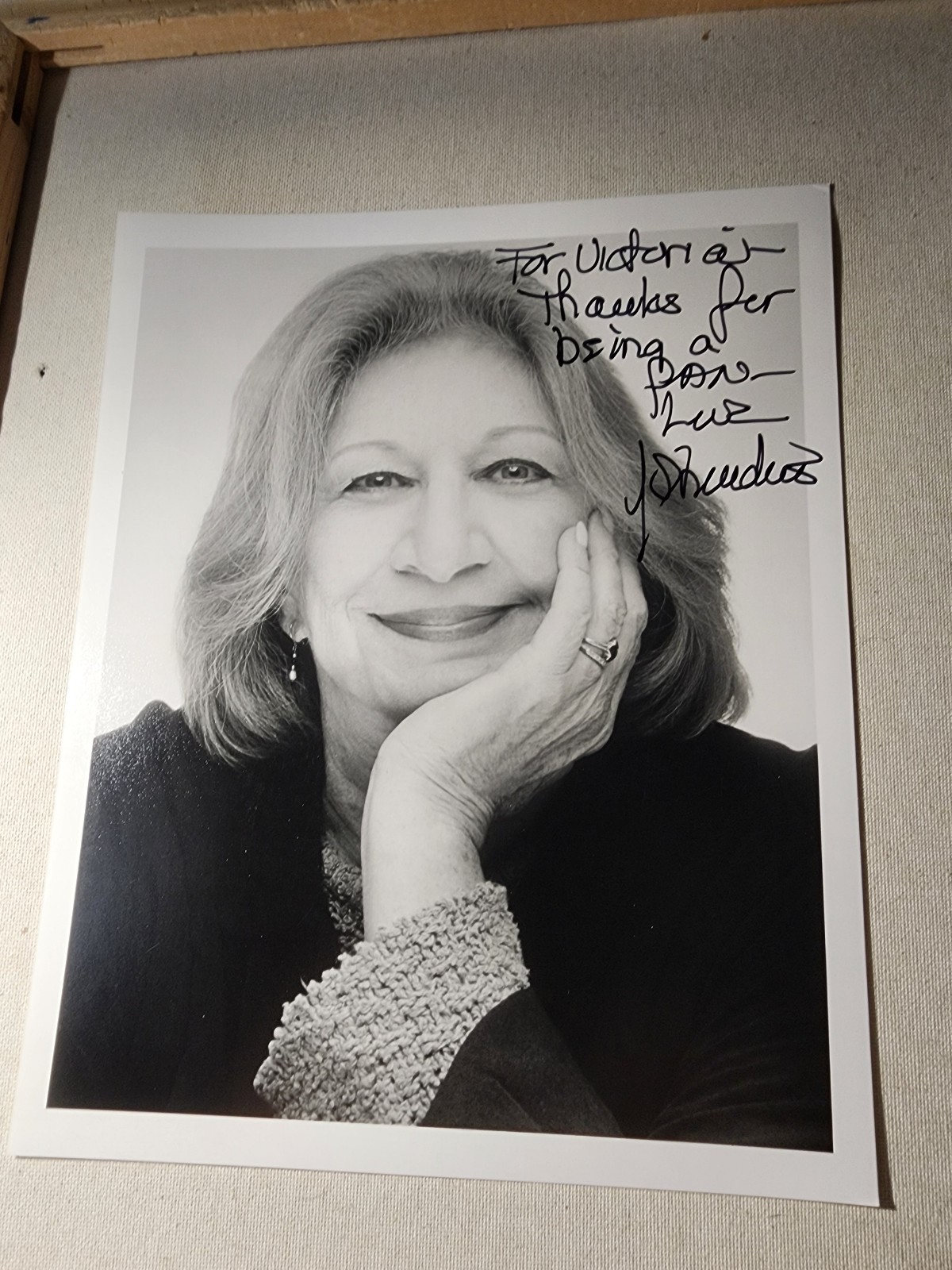 LIZ SHERIDAN SIGNED AUTOGRAPHED 8X10 PHOTO JERRY SEINFELD’S MOM TV SHOW COA
