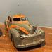 VINTAGE 1950s HUBLEY TAXI CABS, DIE CAST METAL , ORIGINAL TIRES