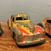 VINTAGE 1950s HUBLEY TAXI CABS, DIE CAST METAL , ORIGINAL TIRES
