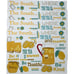 13 Pc Set Sweet Tea 4 Placemats 4 Napkins 5 Absorbent Towel Set Lemon Daisy NEW