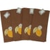 13 Pc Set Sweet Tea 4 Placemats 4 Napkins 5 Absorbent Towel Set Lemon Daisy NEW