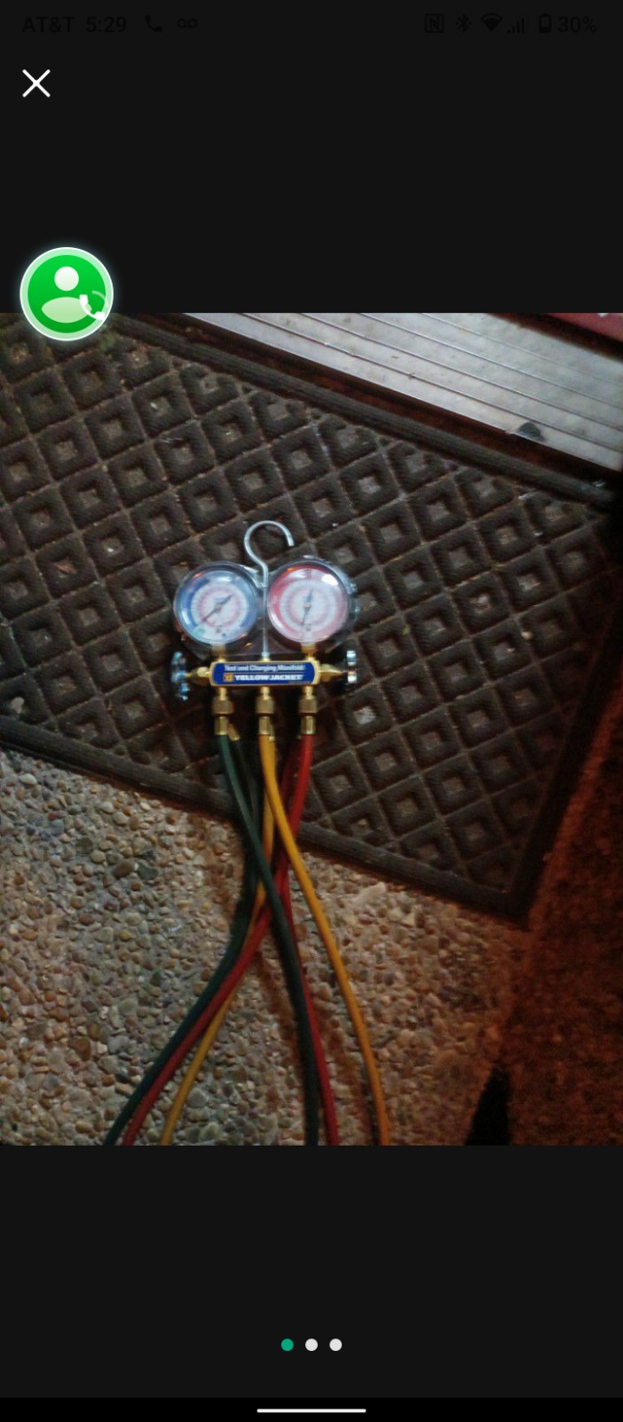 Yellow Jacket Test and Charging Manifold