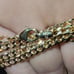 18k gold filled Cuban link necklace