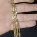18k gold filled Cuban link necklace