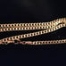 18k gold filled Cuban link necklace