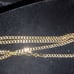 18k gold filled Cuban link necklace