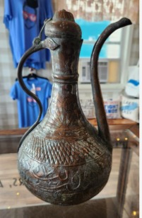 Antique Dovetailed Middle Eastern Pitcher Tea Pot