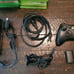 Microsoft Xbox 360 S Black Bundle 250GB Console, 1 Controllers + Games