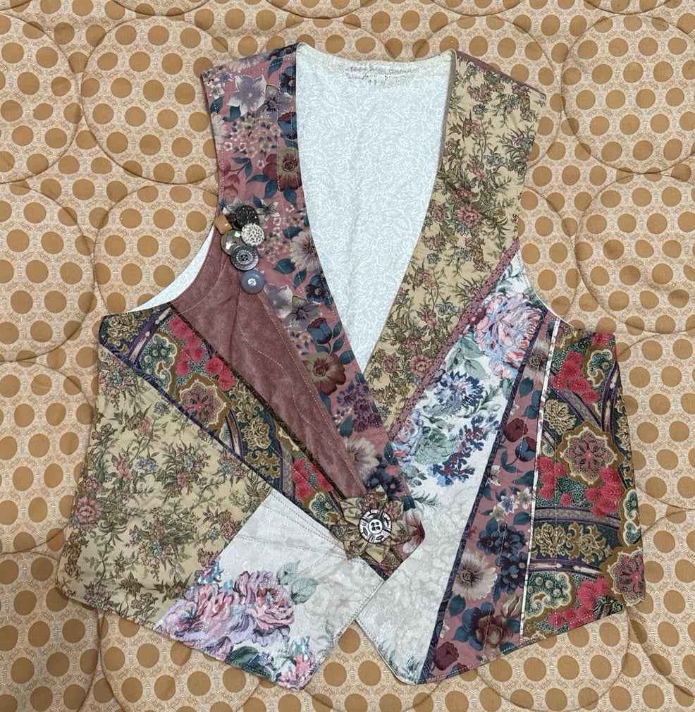 Handmade vintage Vest
