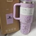 Stanley 40oz cup flower design 2× 57