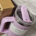 Stanley 40oz cup flower design 2× 57