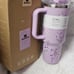 Stanley 40oz cup flower design 2× 57