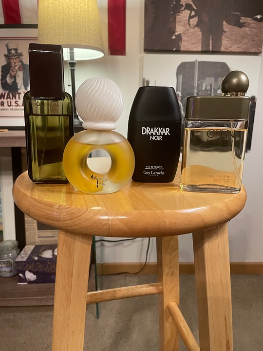 Fragrance Bundle - Drakkar Noir, Bijan for Men, Roger & Gallet Open, Puig Quorum
