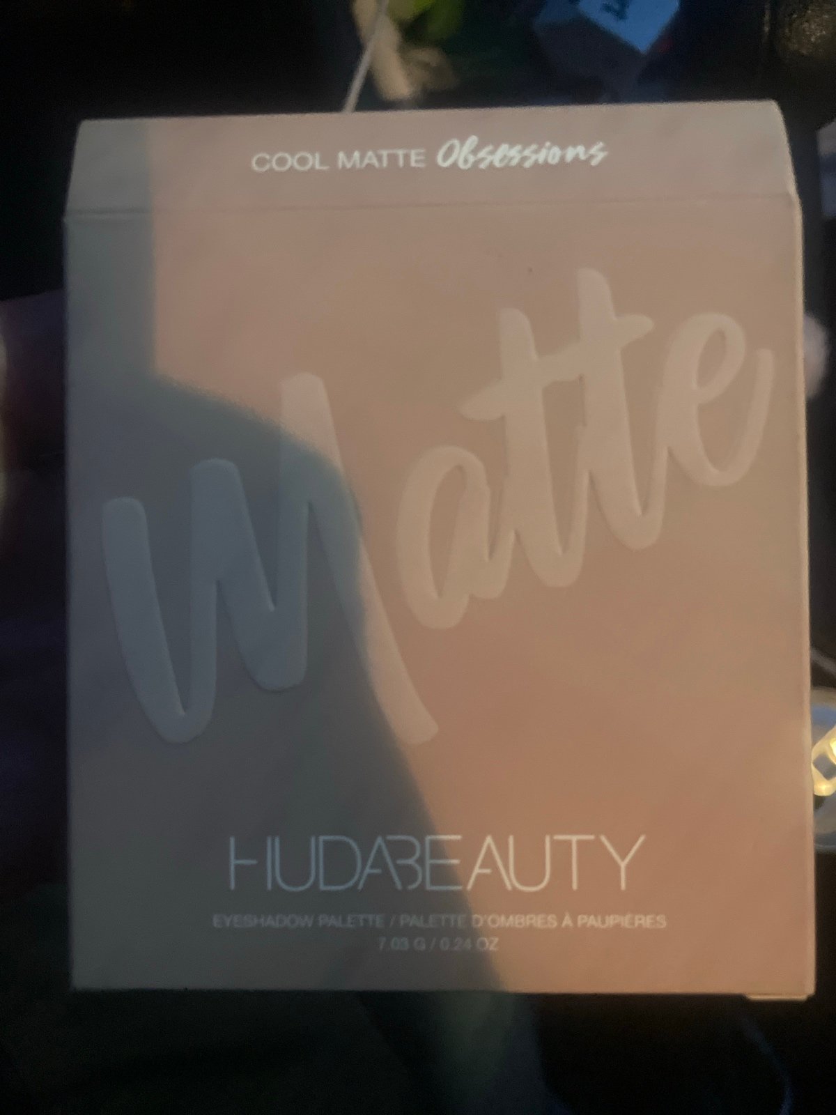 Huda beauty cool matte obsession palette