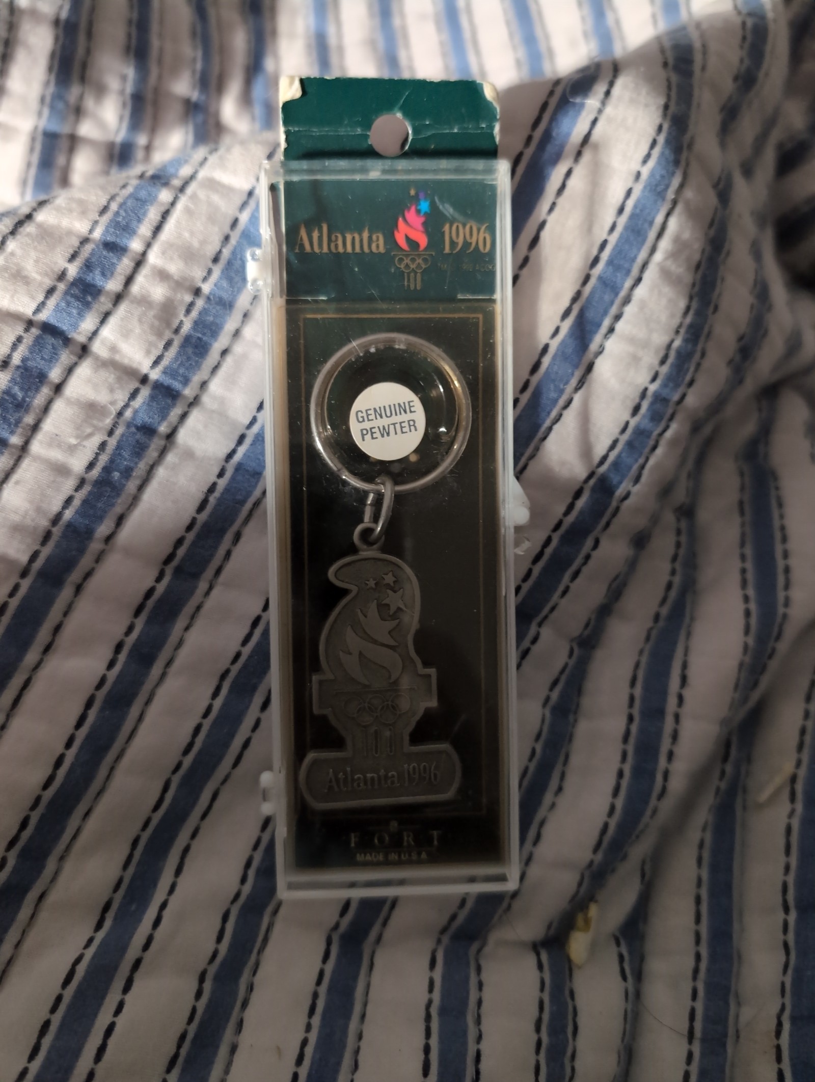 Atlanta Olympics vintage keychain 1996