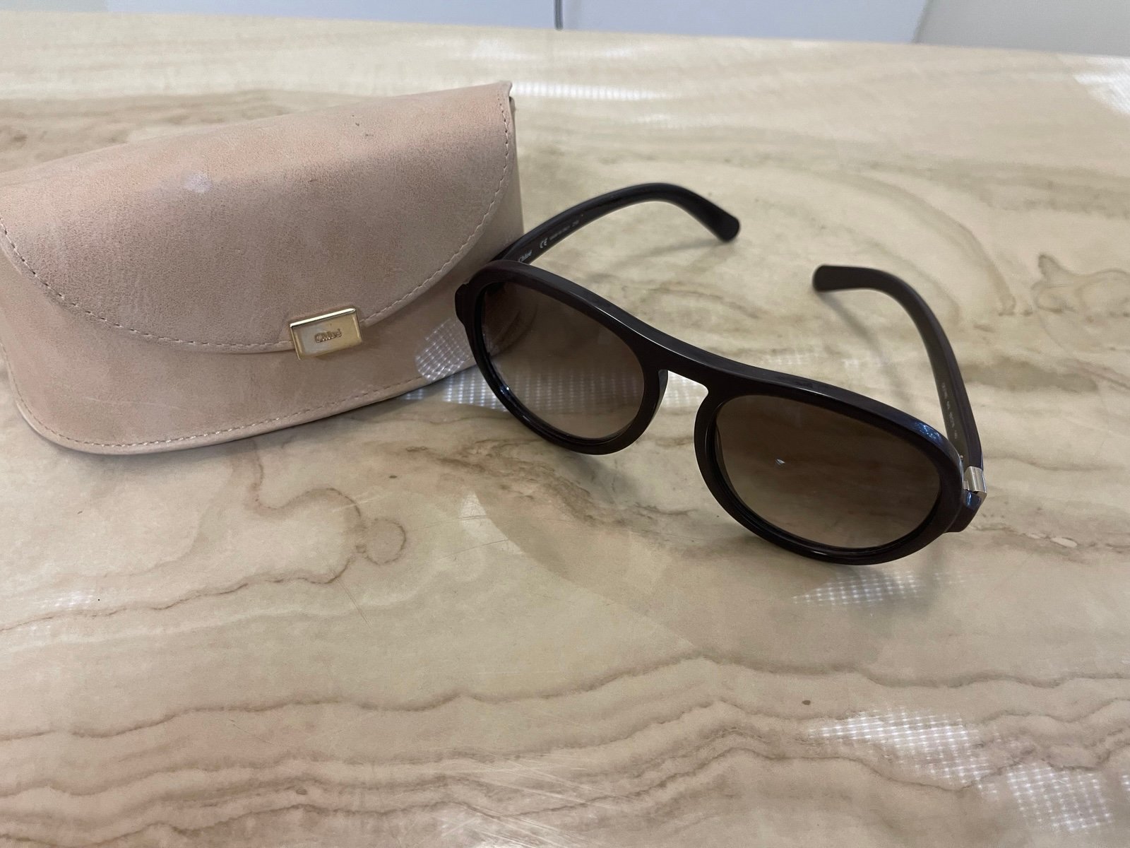 Chloè Women's CE716S 642 59 Sunglasses, Ruby with case
