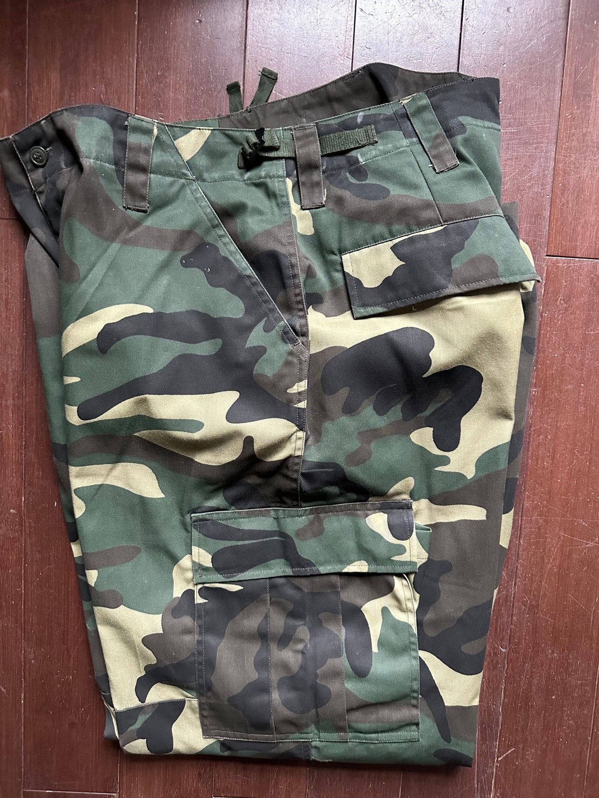 Green Camo Pants