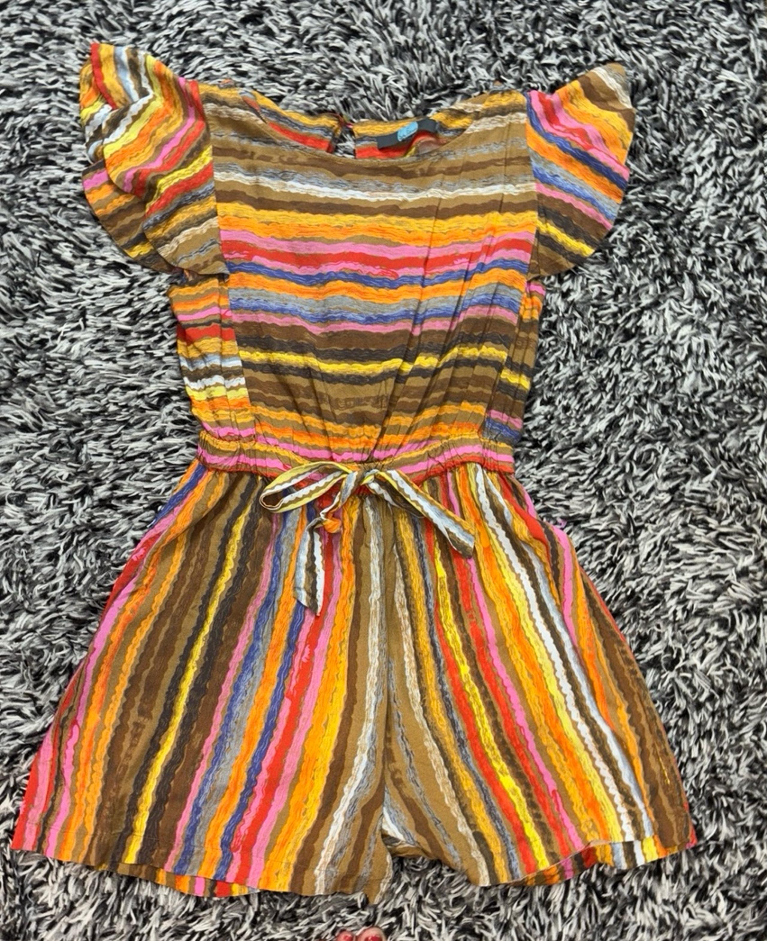 Eva Franco striped romper Small