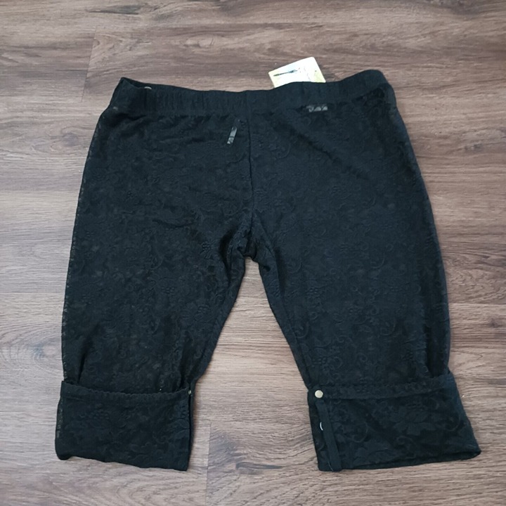 Free People Black Lace See Through Shorts Size L Large New
