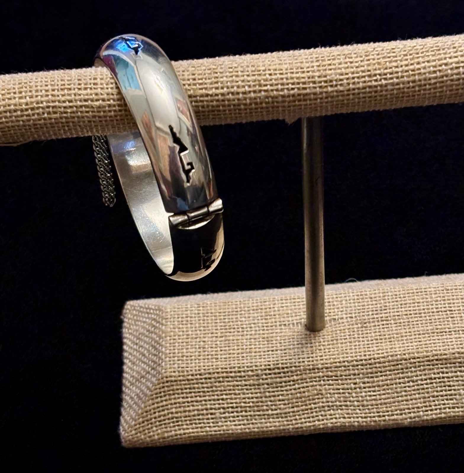 Vintage Taxco Sterling Silver Storyteller Bracelet