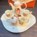 Miniature tea set. Formalities by Braum Brothers. 10 pc set