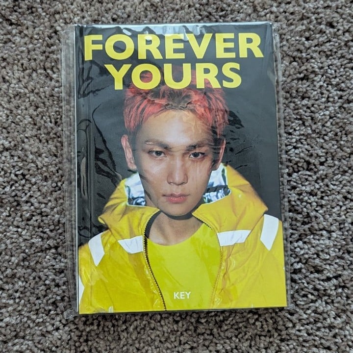 SHINee Key Forever Yours book + standee album merch