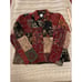 Chicos Patchwork Jacket Size 1 Multicolor Floral Tapestry Button VISCOSE BLEND