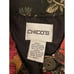 Chicos Patchwork Jacket Size 1 Multicolor Floral Tapestry Button VISCOSE BLEND