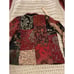 Chicos Patchwork Jacket Size 1 Multicolor Floral Tapestry Button VISCOSE BLEND