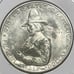 1920 Toned BU “Pilgrim” 1620-1920 Tercentenary Commemorative Silver Half Dollar