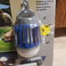 Wisely Outdoor/Indoor Rechargeable Bug Zapper with Built-in LED Lantern - 3 Pack