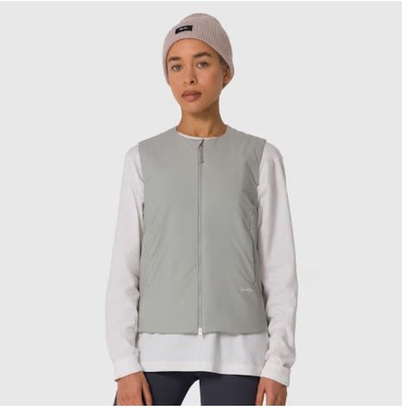 Rapha Women's Light Green Insulated Vest Wrought Iron/Mercury Size XS new