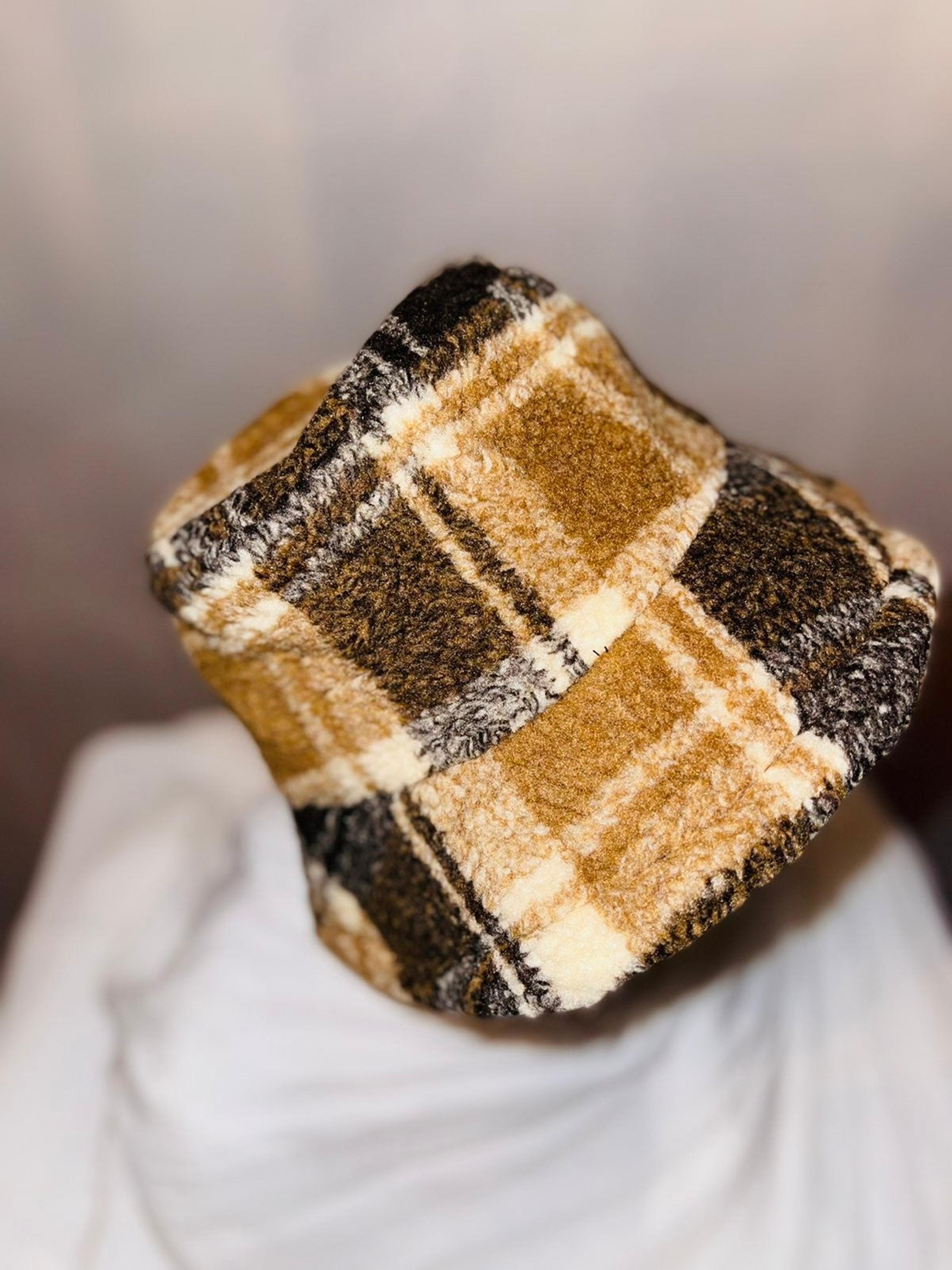 Fluffy Fuzzy Bucket Hat With Lining