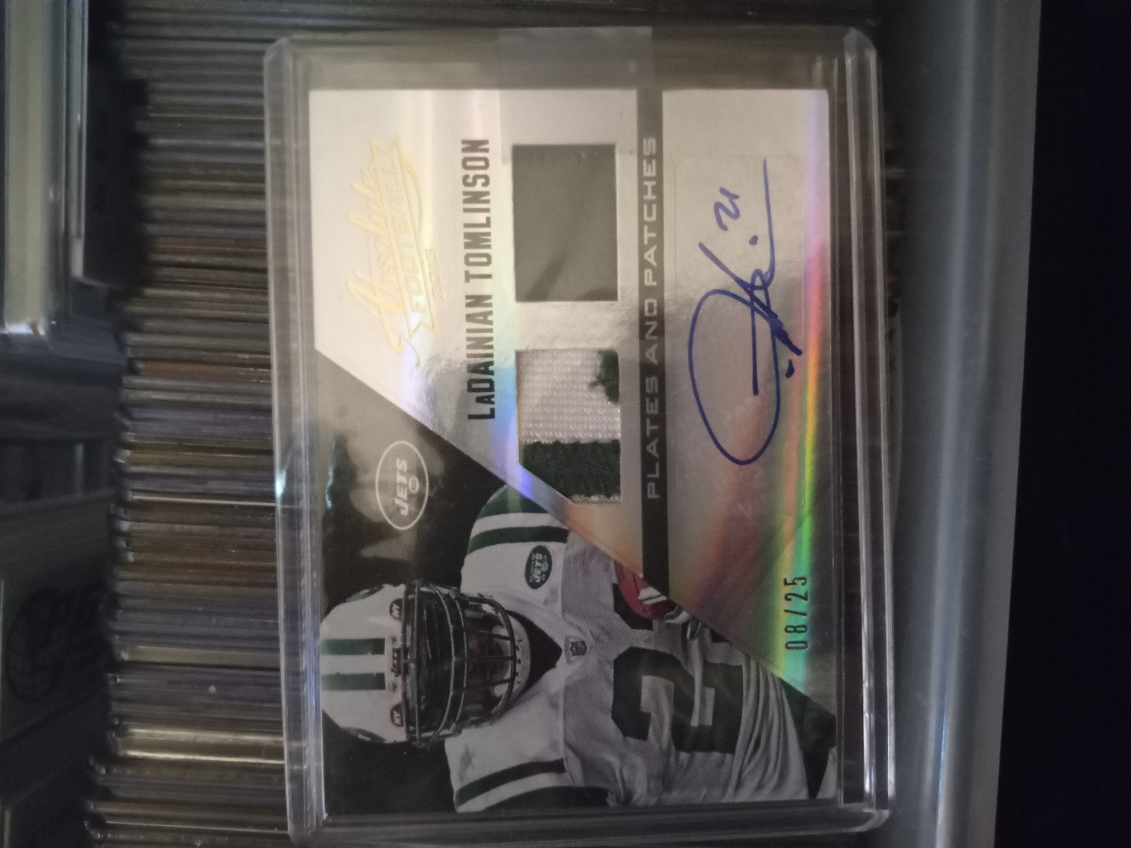 Autographed Ladainian Tomlinson Card