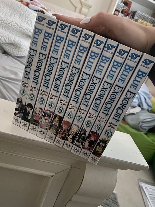 Blue Exorcist Manga Vol 1-10
