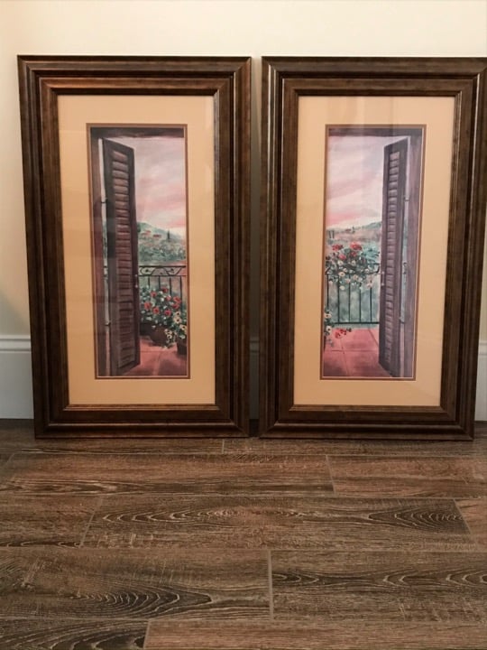 Set of Heavy Framed Prints
