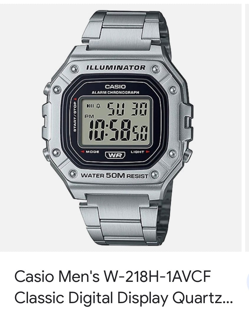 Casio Digital Watch New