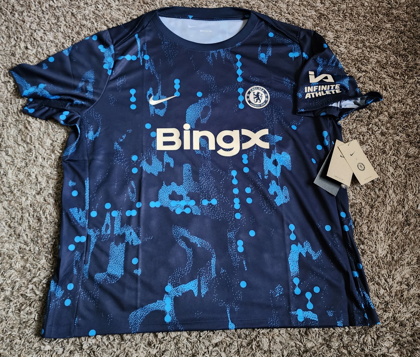 NWT Nike Chelsea Football 24/25 Slim-Fit Home Jersey Men's XXL