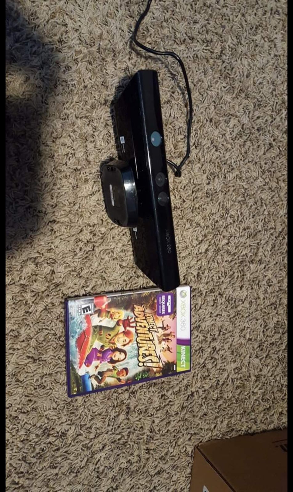 xbox 360 kinect + Kinect adventures.