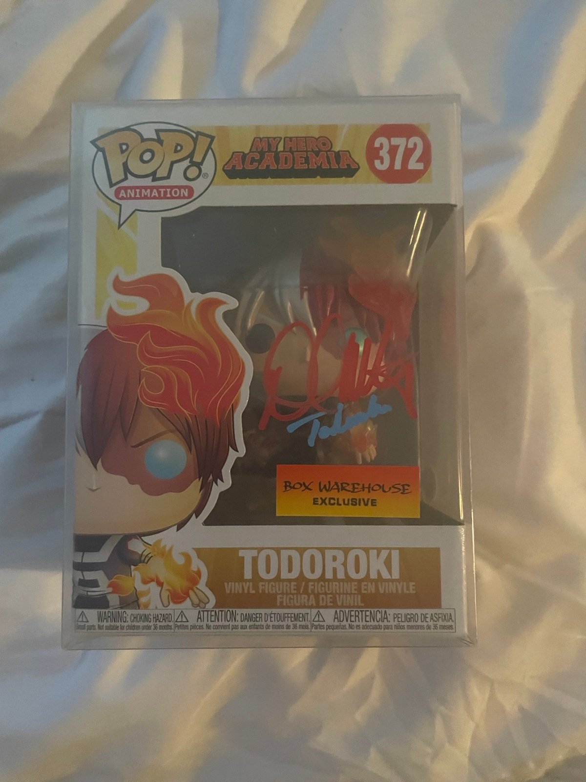 Todoroki SIGNED Funko pop