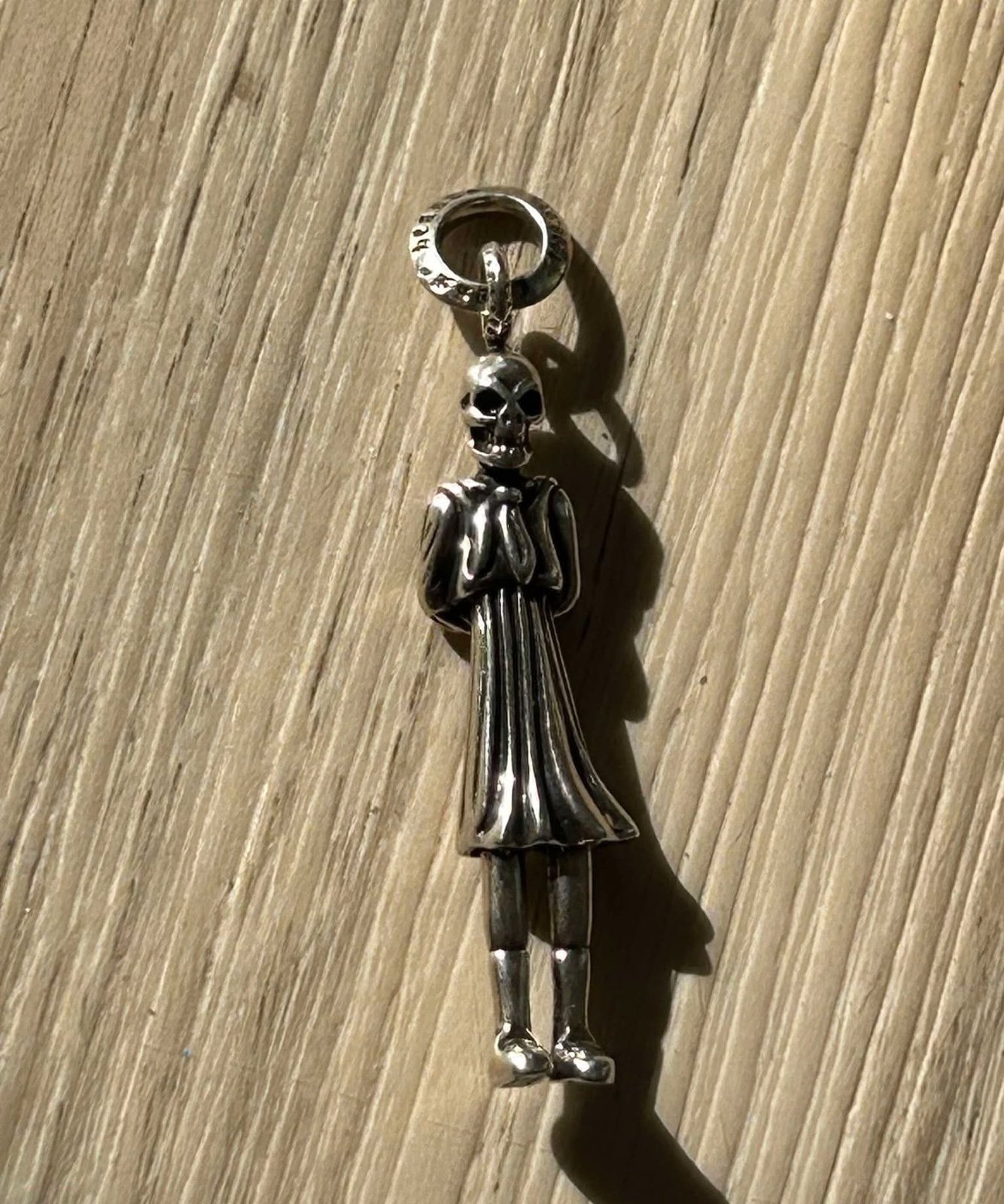 Chrome Hearts Sterling Silver Skull Pendant