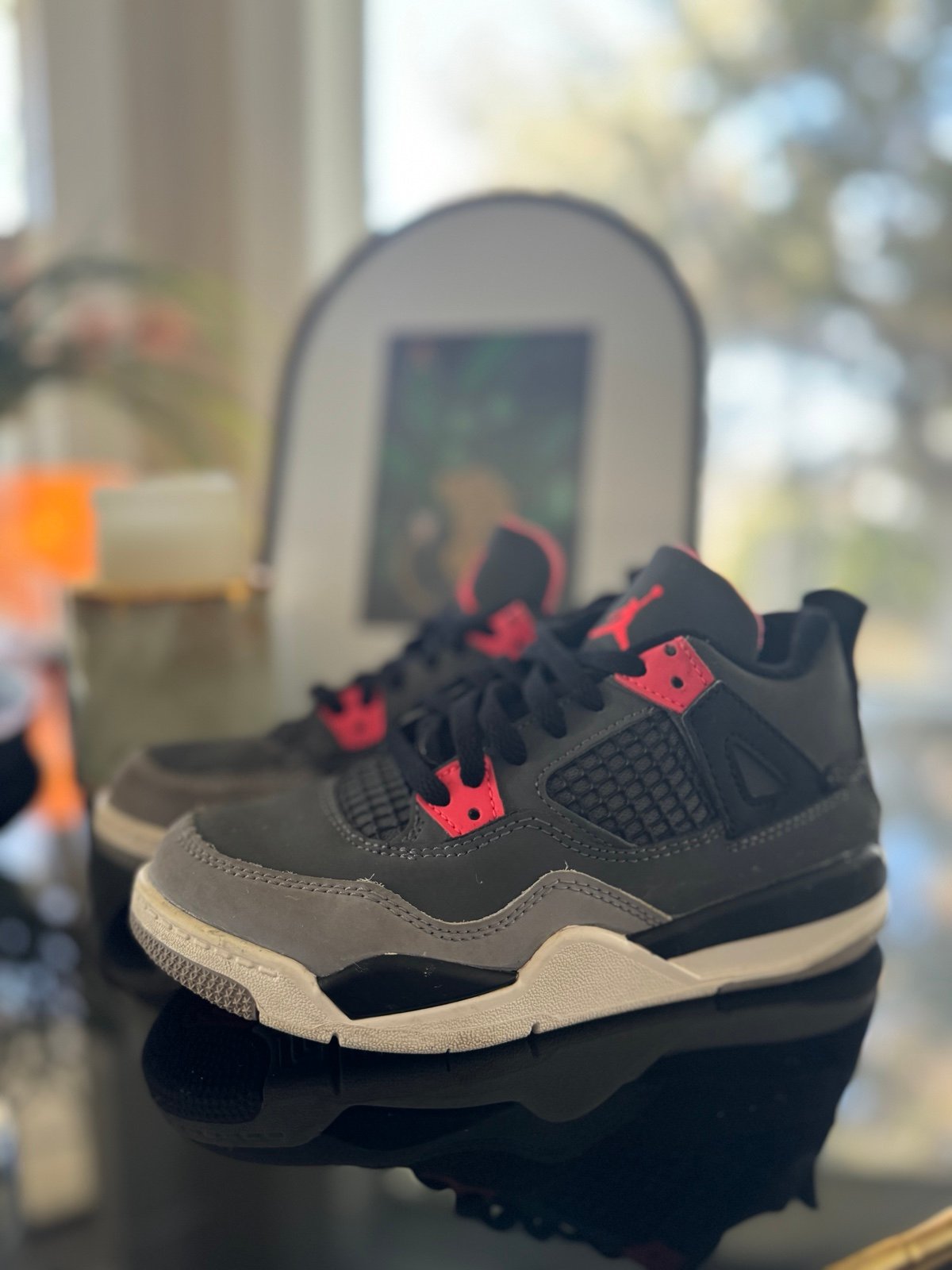 Jordan 4 PS Infrared Little Kids Size 13c - AUTHENTIC